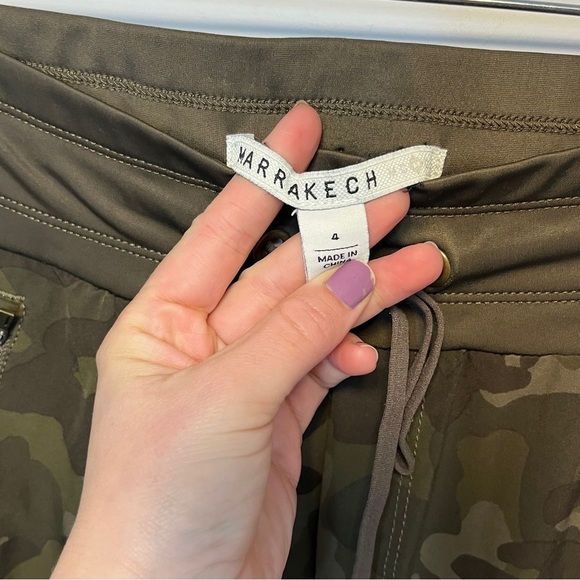 Anthropologie Marrakech Camo Jogger Pull On Pant Sz 4 - Picture 6 of 9